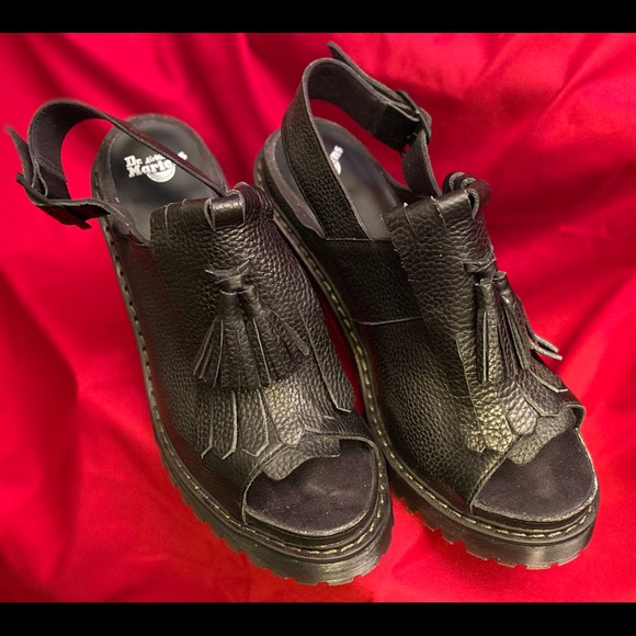 Dr Martens open toe high heel wedge. Brand new. - Picture 2 of 10